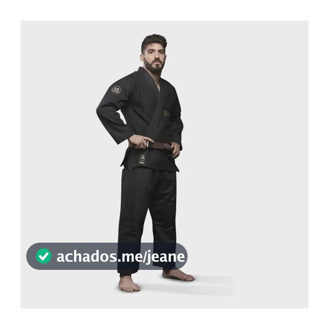 Kimono Jiu Jitsu Atama Classic Adulto - Preto