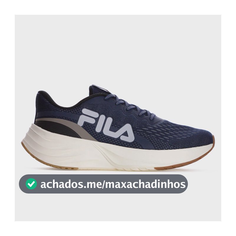 Tênis Fila Comet Corrida Running Performance Amortecimento Azul 40 Br