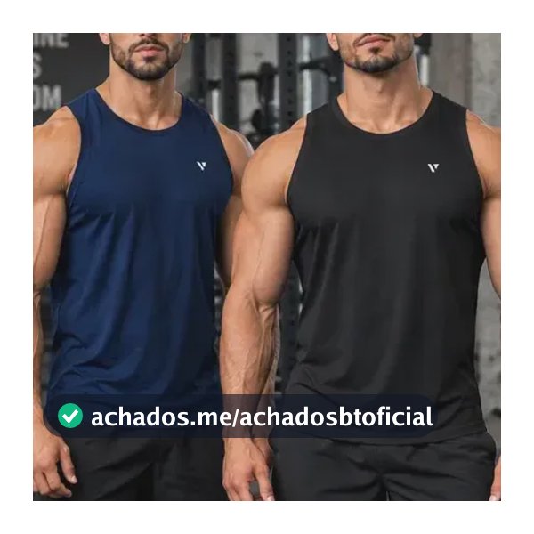 Kit 3 Regata Dryfit Camiseta Masculina Academia Treino Voker