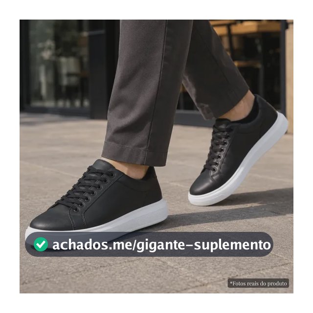 Tênis Casual Masculino Sneaker Solado Branco Liso Leve Macio