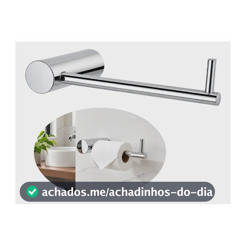 Papeleira Banheiro Em Aço Inox 304 Linha Paris - Pa2002