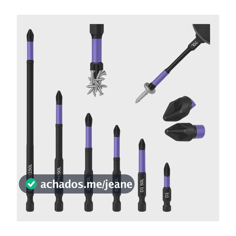Kit Ponteira Philips Profissional Antiaderrapante Magnética