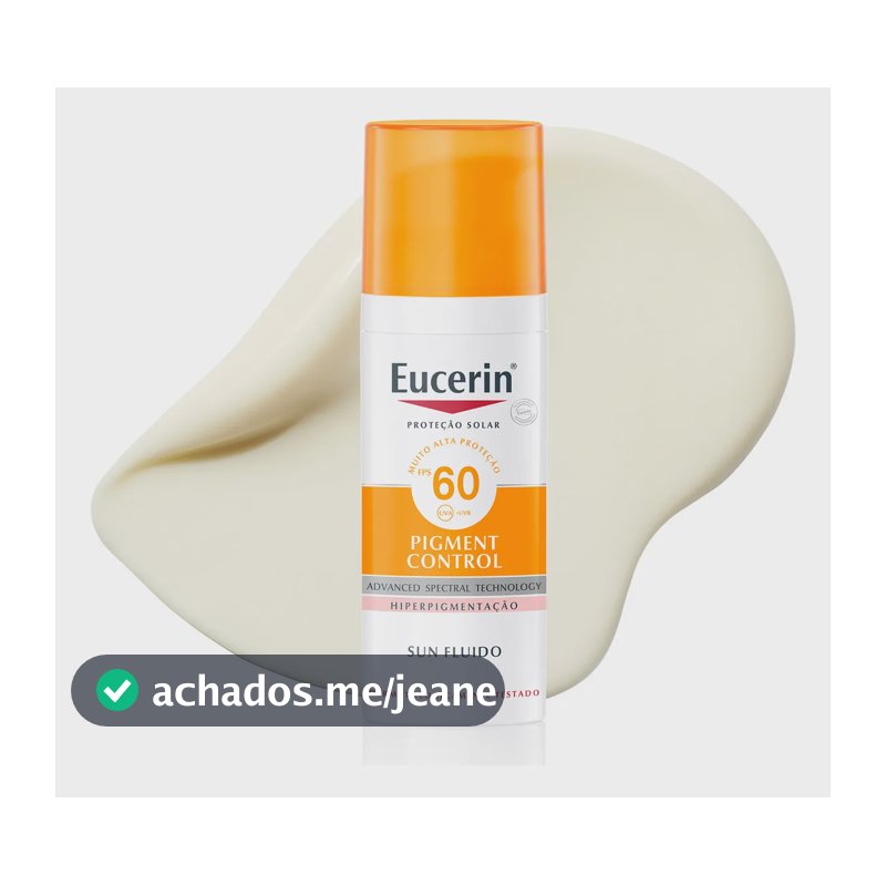 EUCERIN Protetor Solar Facial Anti-Manchas Sun Pigment Control FPS60 50ml
