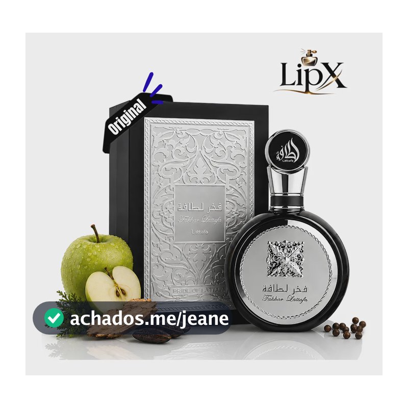 Perfume Árabe Masculino Fakhar Black Lattafa Edp 100ml