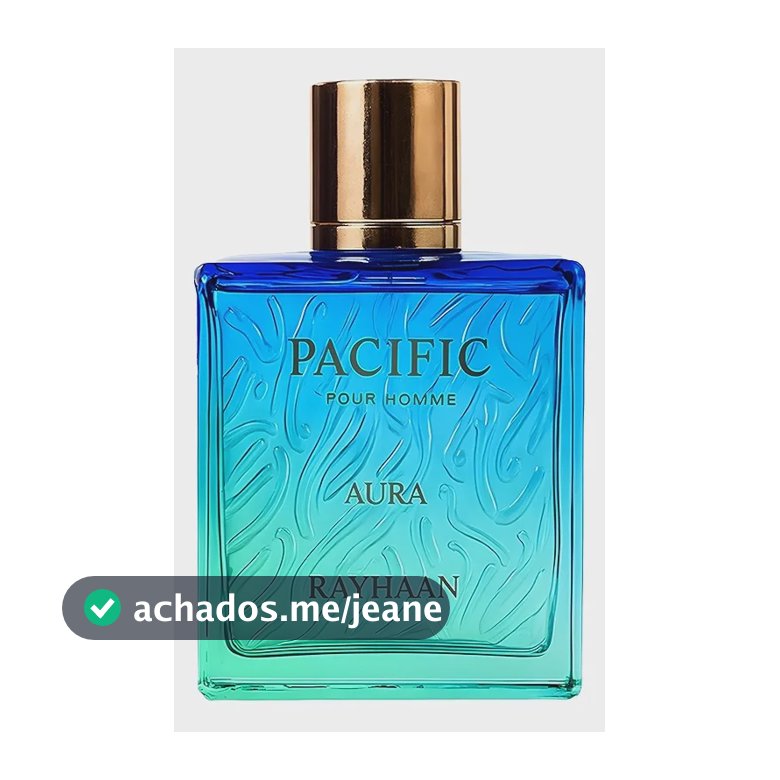 Perfume Pacific Aura Rayhaan Masculino 100ml | Alta Fixaçao