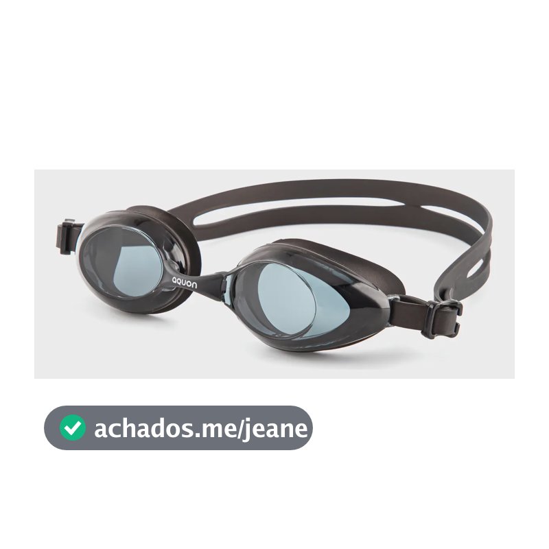 Óculos Natação Fumê Para Águas Aberta E Piscina Aquon