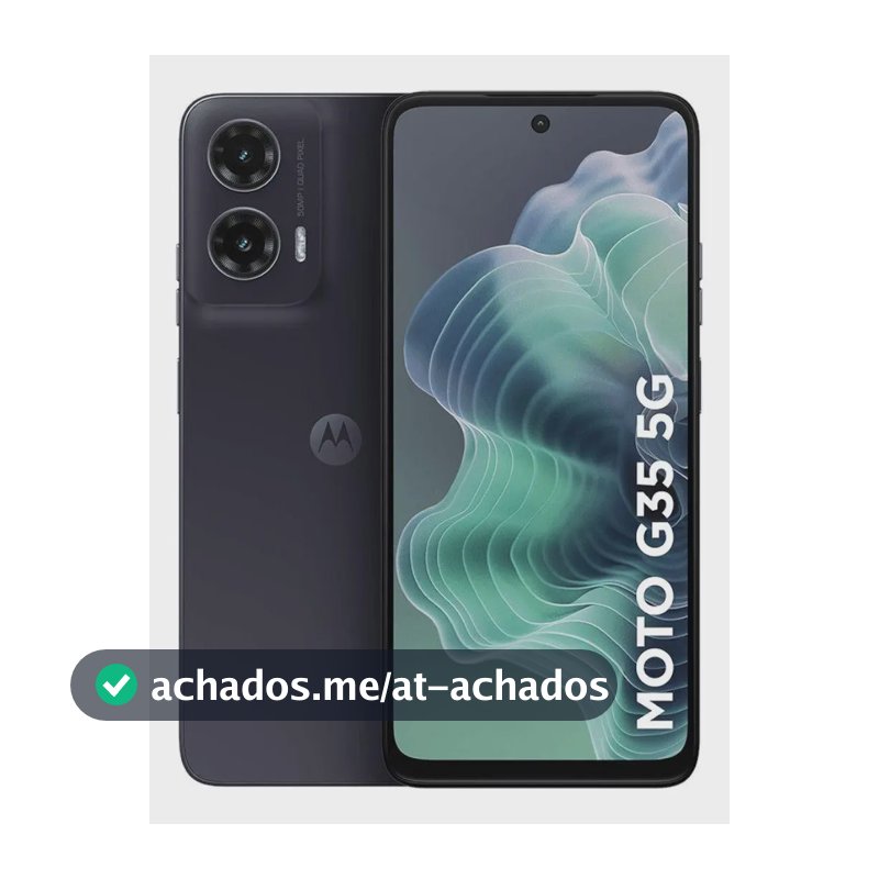Smartphone Motorola Moto G35 5g 12gb Ram Boost 128g Cor Grafite