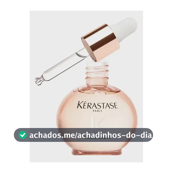 Óleo Capilar Kérastase Gloss Absolu Glaze Drops, Brilho Intenso Para Cabelos, Controle de Frizz, 45ml
