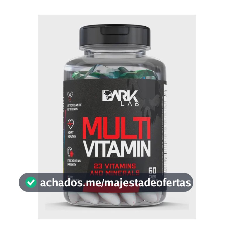 Multivitaminico 60 Tab - Dark Lab (1 tablet por dia)