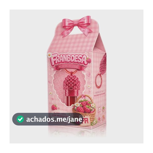Gloss Franboesa By Franciny Ehlke Vermelho