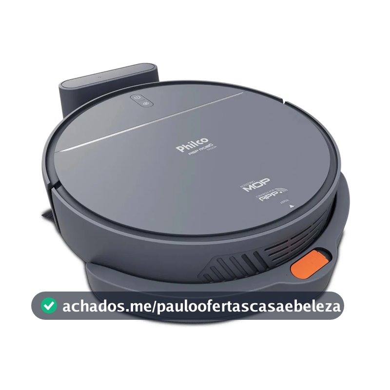 Aspirador Robo Philco Pas29a Bivolt Cinza
