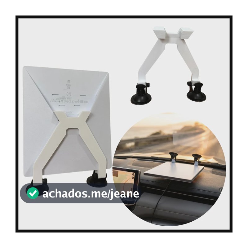 Suporte Starlink Mini Painel Para-brisa Ventosas Antimulta
