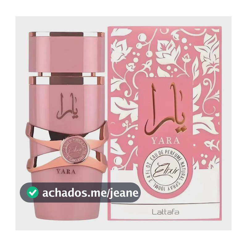 Perfume Lattafa Yara Elixir Edp Feminino 100ml