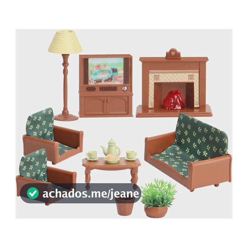 Conjunto De Moveis Casa Bonecas Compativel Criancas Acessori