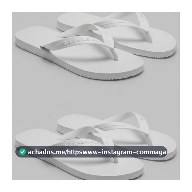 Kit 2 Chinelos Antiderrapantes Polo Wear Original Branco 39/40