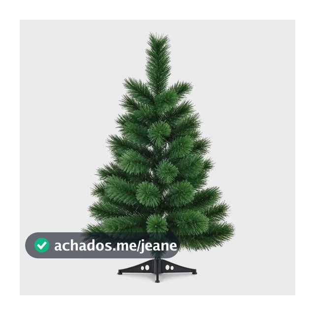 Árvore De Natal Pinheiro Luxo 60 Cm Verde