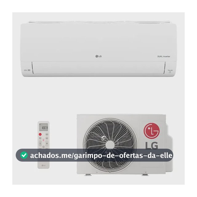 Ar-condicionado Hw LG Dual Inverter +ai Voice 9000 Frio 127v Branco 127v