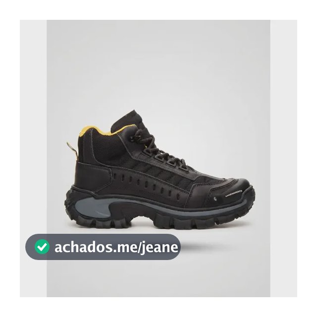 Bota Coturno Unissex Biqueira Pvc Segurança Adventure