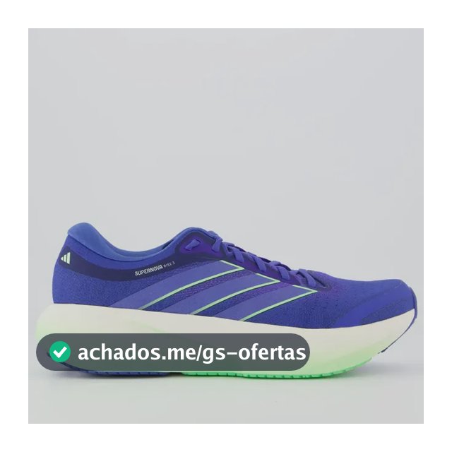 Tênis adidas Supernova Rise 3 Azul Azul - 41 Br