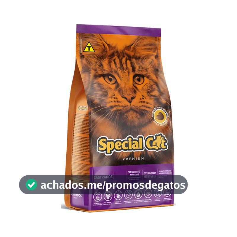 Ração Special Cat Castrados 20kg