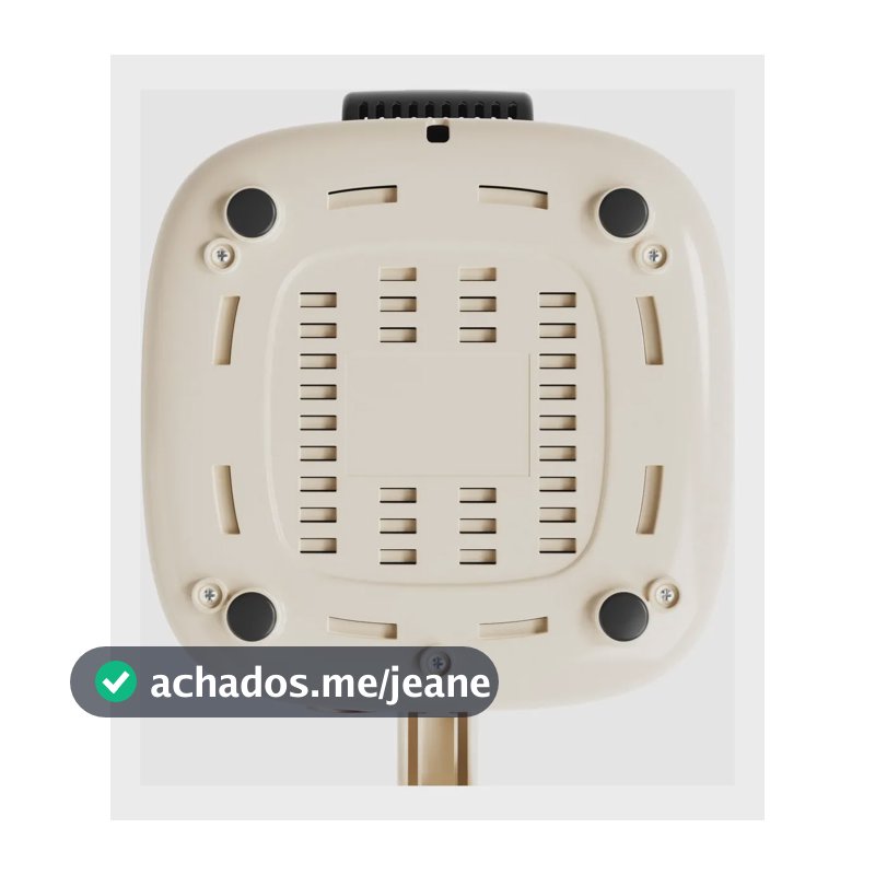 Mini Air Fryer Pocket Gaabor Fritadeira Elétrica Sem Óleo 1,4 Litros 900W Cor Off-White E Rose Gold Compacta - 110V