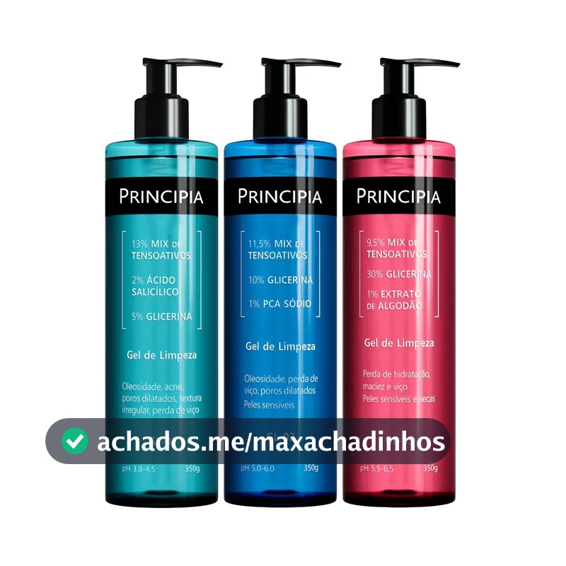 Principia Kit Trio Limpeza Facial Personalizada