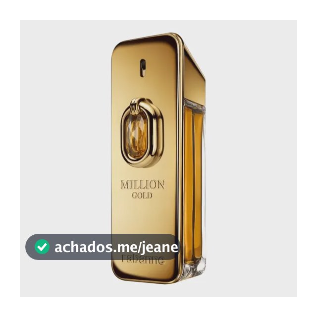 Perfume Rabanne Million Gold Elixir Parfum Intense 200 ml Masculino