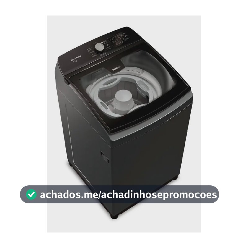 Máquina de Lavar Brastemp 16kg Titânio Double Wash - BWD16A9