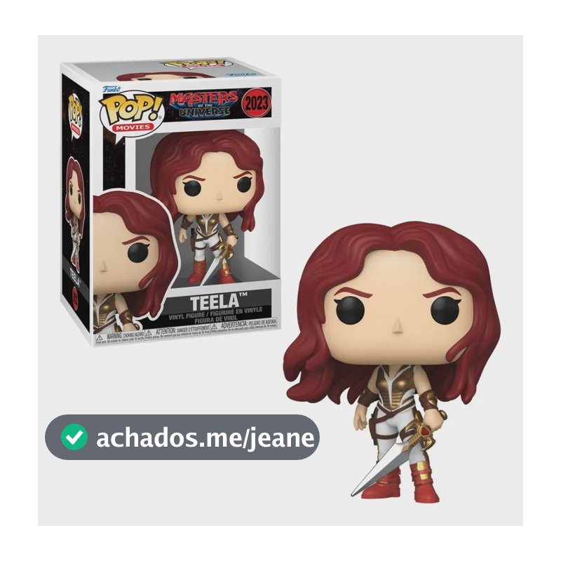 Boneco Funko Pop! Mestres do Universo Live Action - Teela