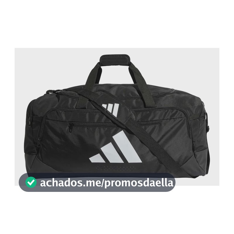 Mala Esportiva Duffel Defender 94 L adidas Preto Liso