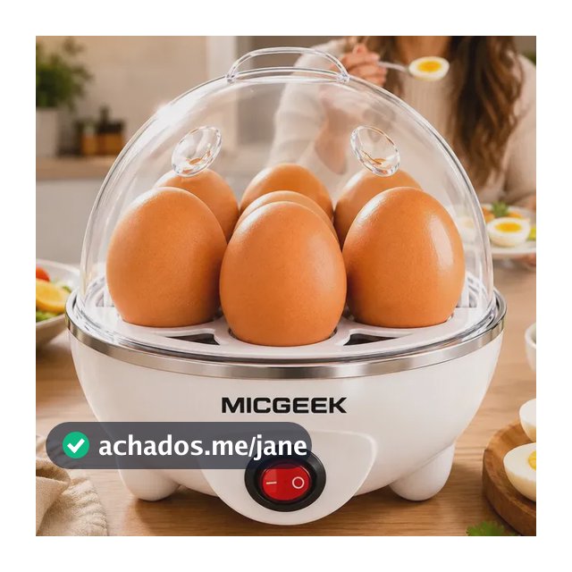 Cozedor De Ovos Automático Panela A Vapor Elétrica Legumes Elétrica Portátil Prático Rápido 7 Ovos Em 5min Micgeek