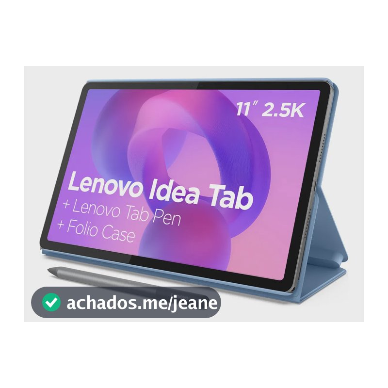 Tablet Lenovo Ideatab 4gb 128gb Wifi Com Caneta E Case Azul