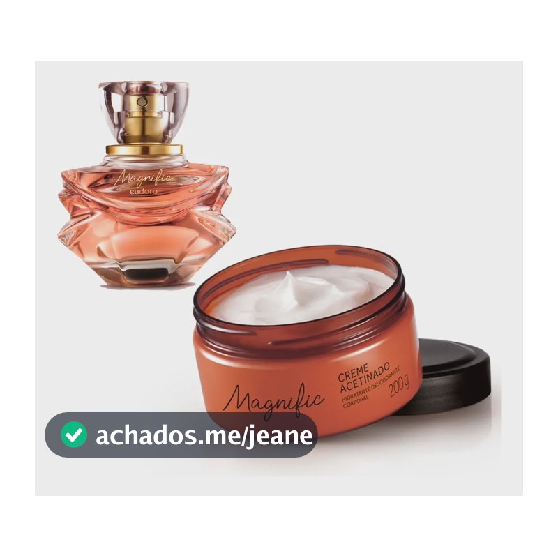 Kit Magnific Eau De Parfum 75ml + Creme Acetinado 200g