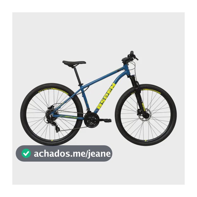 Bicicleta Aro 29 Caloi Aspen Freio Hidraulico 24v Azul M - 17