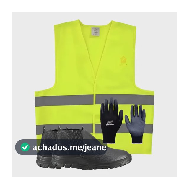 Kit Epi Para Entregador Mercado Livre Botina Luva Colete