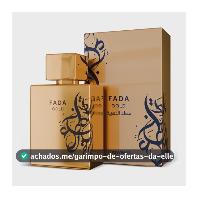 Perfume Árabe Mawwal Fada Gold 100ml Eau De Parfum Masculino