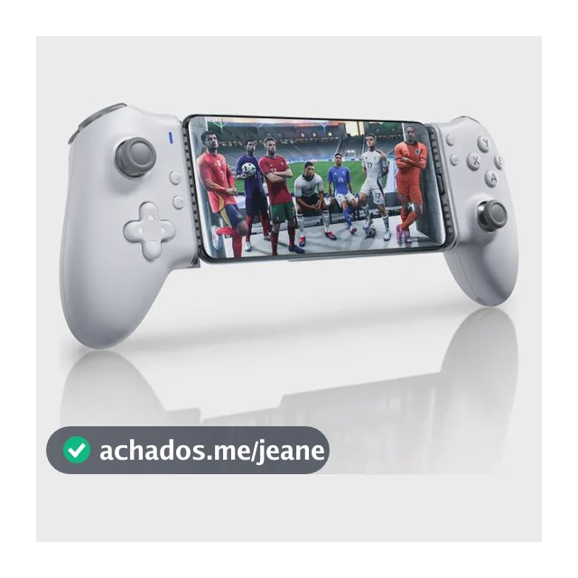 Controle para Celular EasySMX M15 USB-C Android/iPhone 15/16 com Efeito Hall Branco