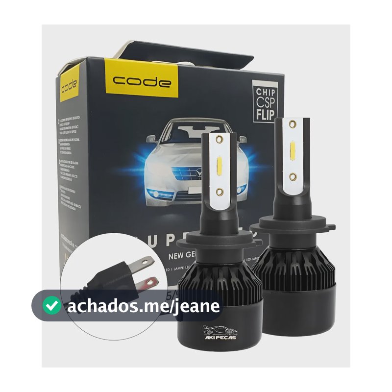 Kits Super Led H1 H3 H4 H7 H8 H9 H11 H16 H27 Hb3 Hb4 Techone H7 8.000k