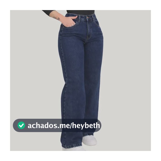 Calça  Wide Leg Juvenil Calca Jeans Feminina  Pantalona