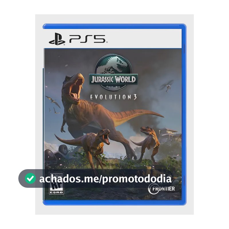 Jurassic World Evolution 3 Ps5 Fisico