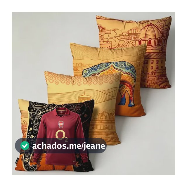 Kit Com 4 Capas De Almofadas Mdecore 45x45 Alta Definição Qj