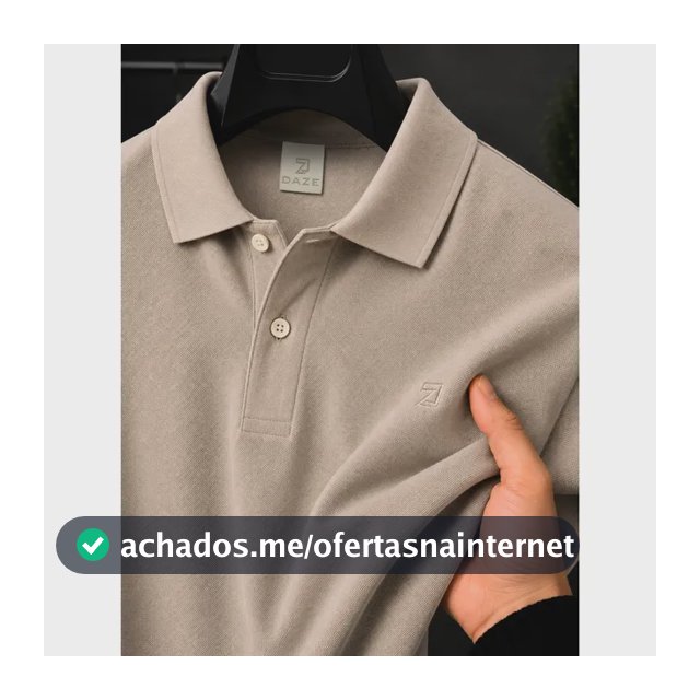 Camisa Masculina Polo Piquet Alta Qualidade