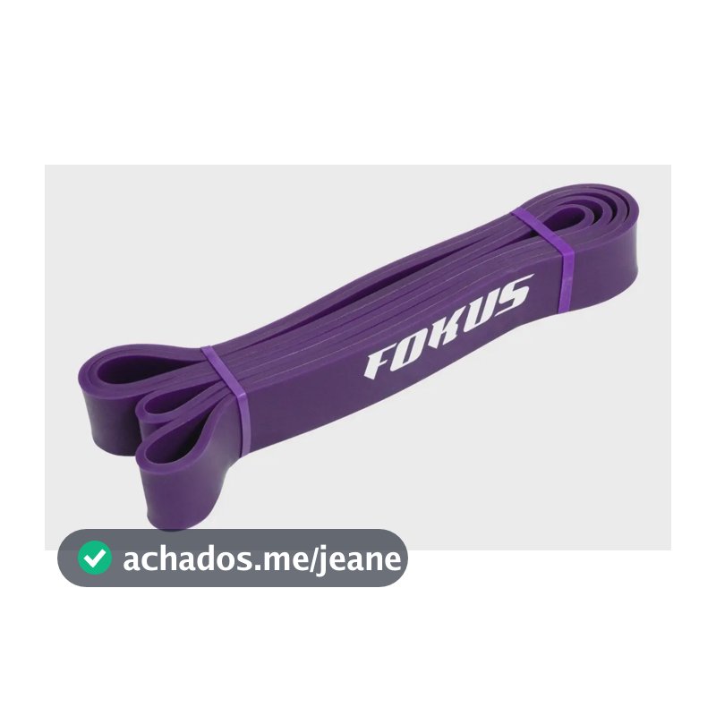 Elástico Super Band 32mm Tensão Forte Roxo