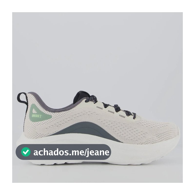 Tênis Olympikus Inverse 2 Off White E Cinza Branco - 41 Br