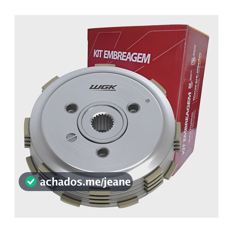 Kit Embreagem Cg 160 Fan Titan Start Nxr Bros Xre 190 Wgk