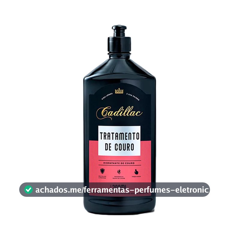 Hidratante De Couro Revitaliza E Protege 200ml Cadillac