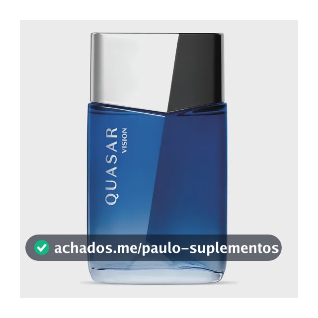 Eau de Cologne Quasar Vision O Boticário 100ml Vegano Cruelty Free