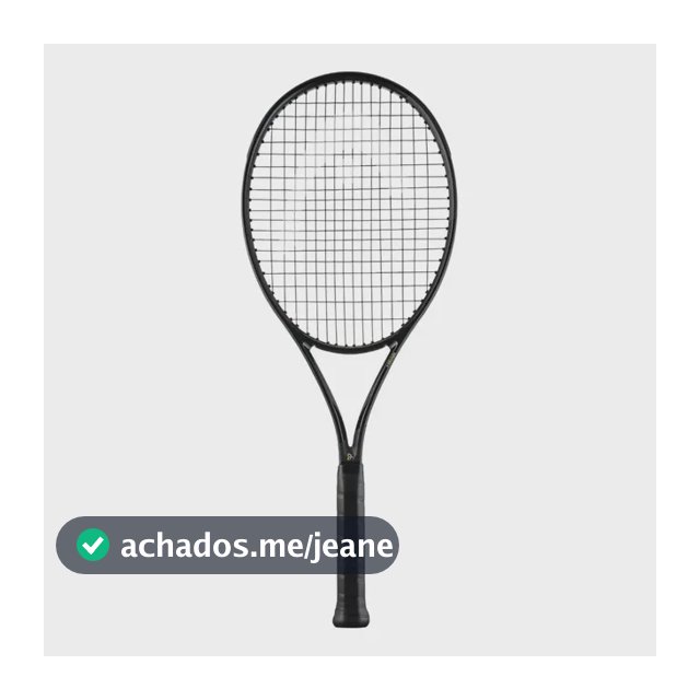 Raquete Head Speed Mp Legend Djokovic 2025 4 3/8, cor preta