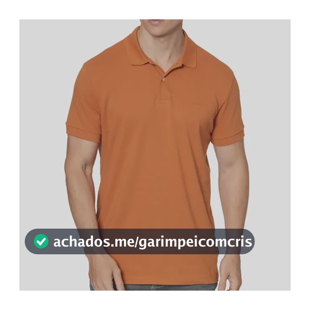 Camisa Polo Colcci Masculino 025.01.03115 Marrom Tuile Apenas Logo Da Marca M Liso