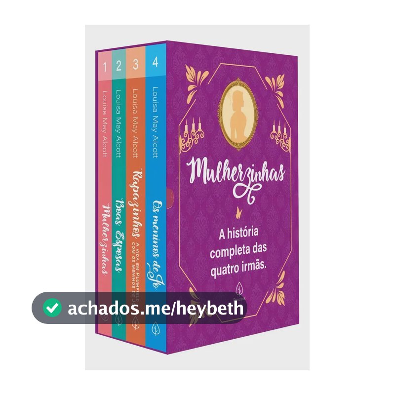 Box - Mulherzinhas - A História Completa Das Quatro Irmãs